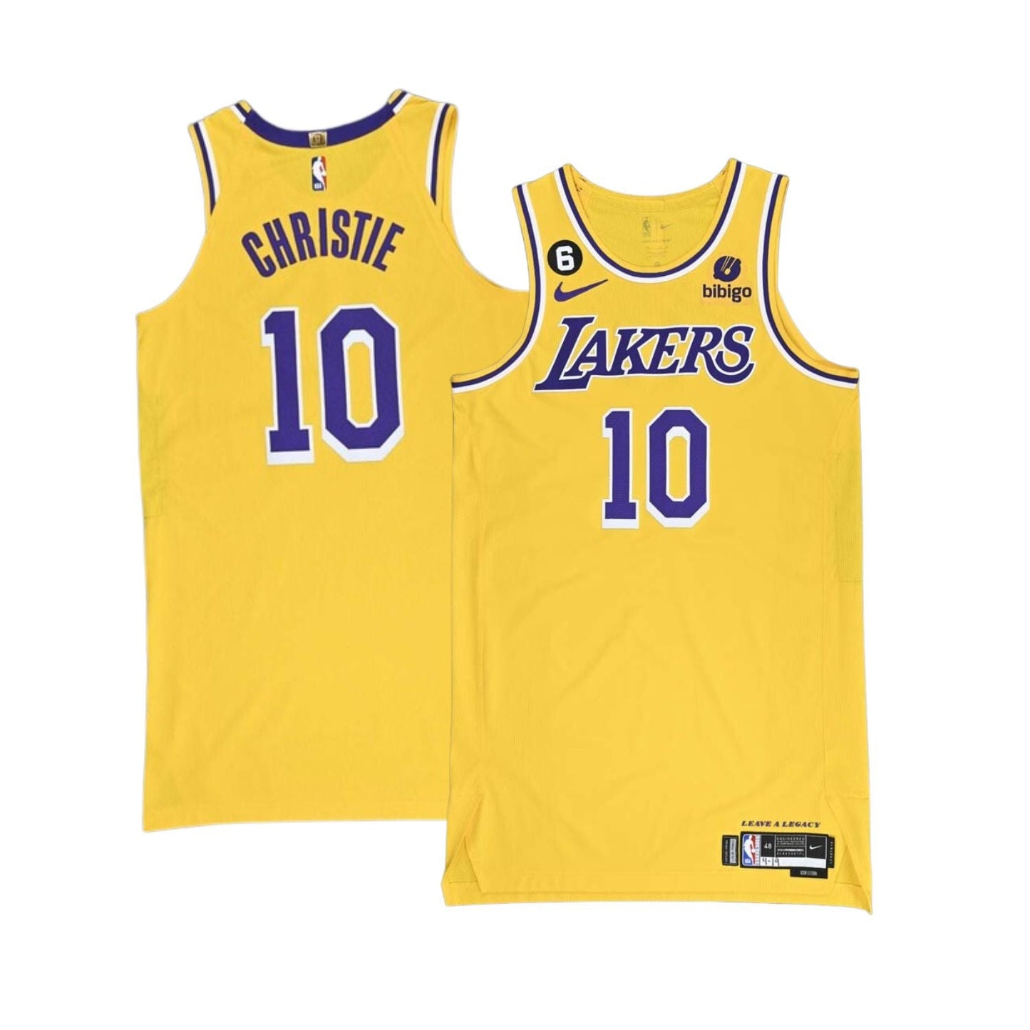 Basketball Max Christie Los Angeles Lakers 10 Jersey