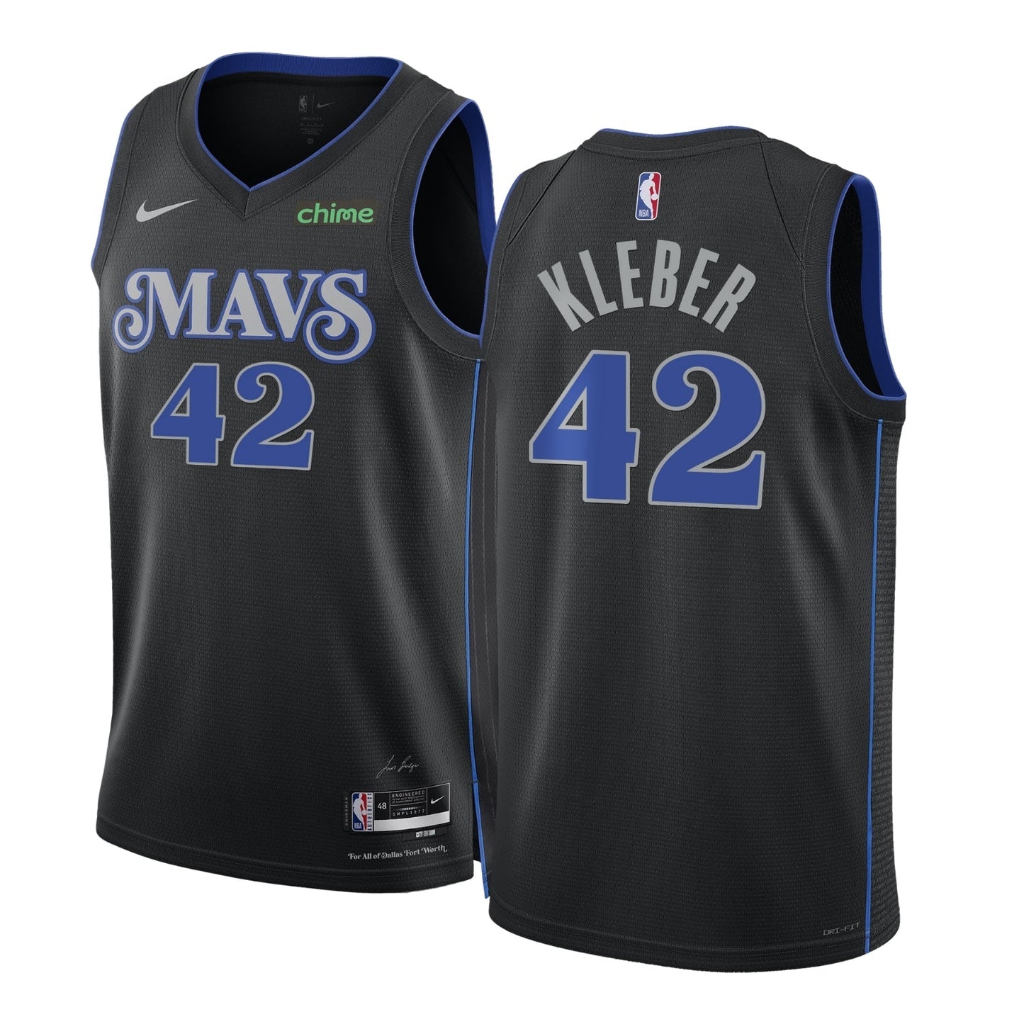 Basketball Maxi Kleber Dallas Mavericks 42 Jersey