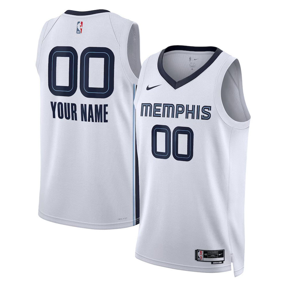 Basketball Memphis Grizzlies Blank Custom Jersey