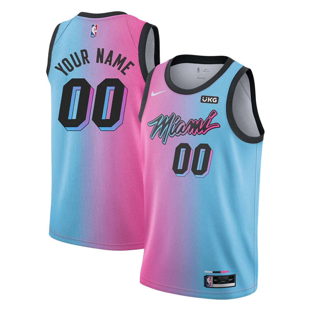 Basketball Miami Heat Blank Custom Jersey
