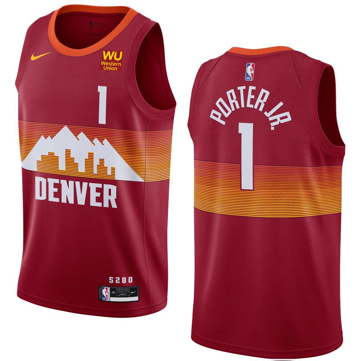 Basketball Michael Porter Jr. Denver Nuggets 1 Jersey