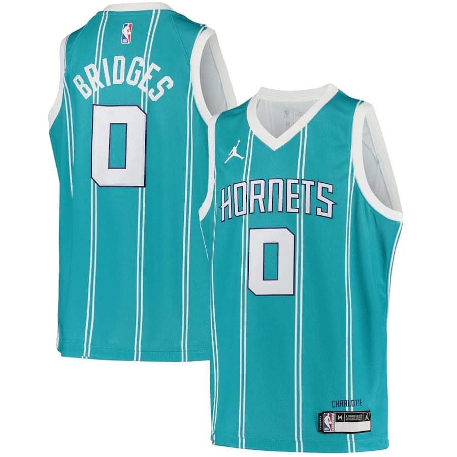 Basketball Miles Bridges Charlotte Hornets 0 Jersey