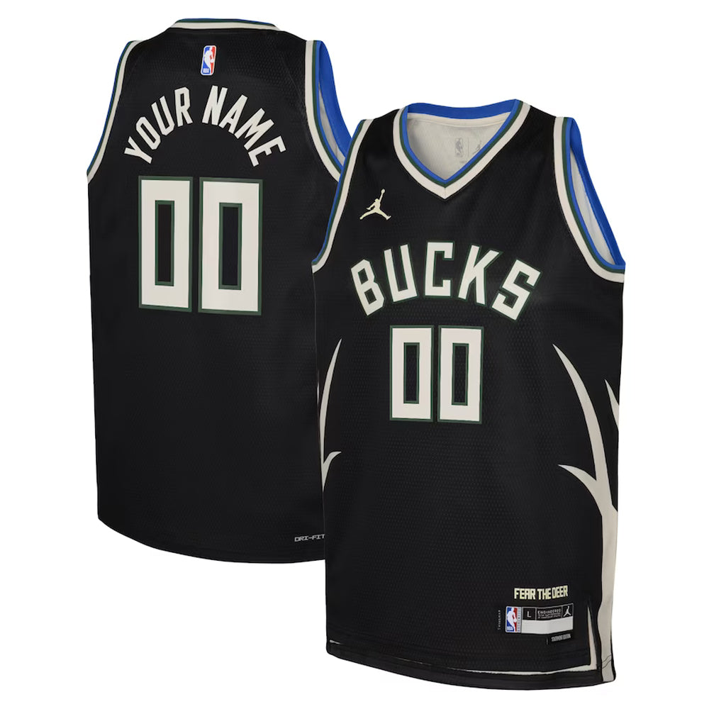 Basketball Milwaukee Bucks Blank Custom Jersey
