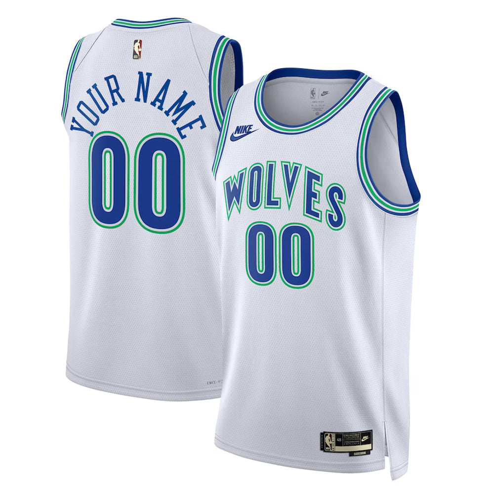 Basketball Minnesota Timberwolves Blank Custom Jersey
