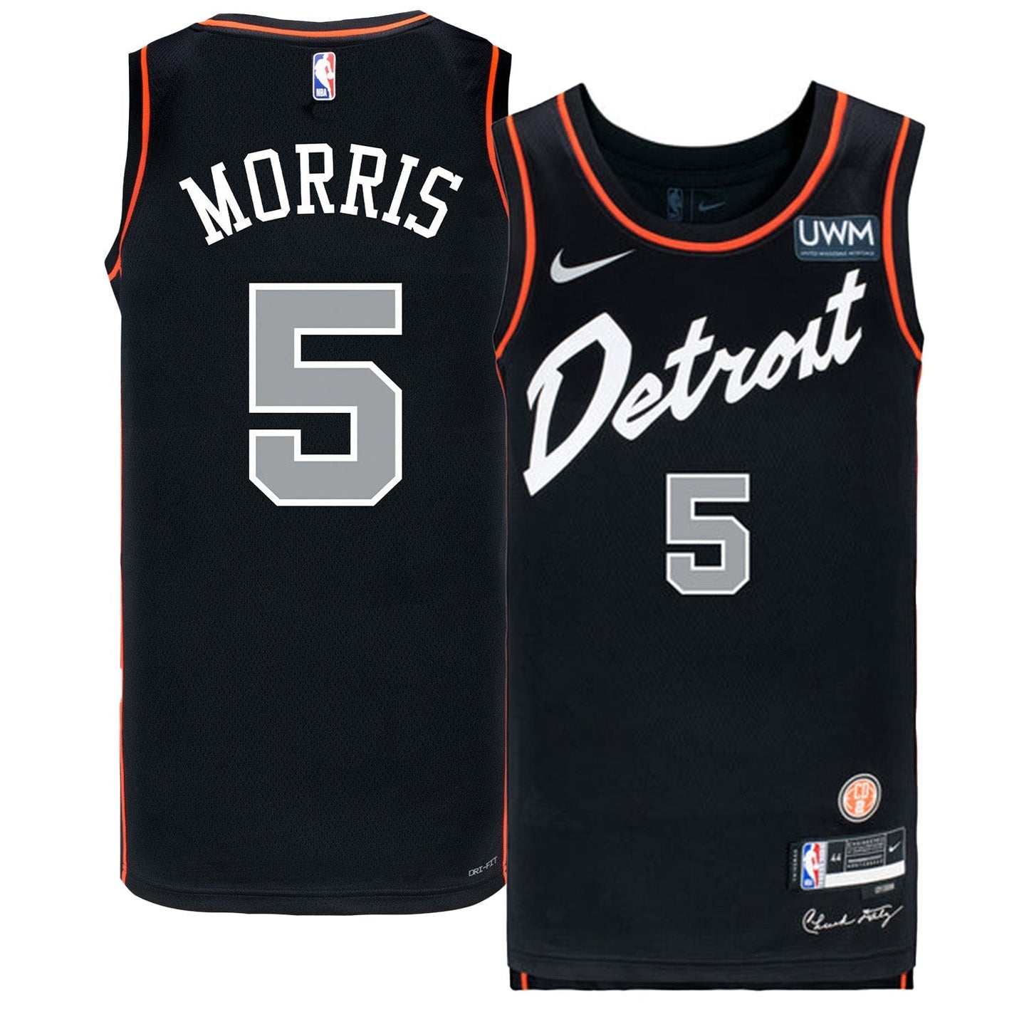 Basketball Monte Morris Detroit Pistons 5 Jersey