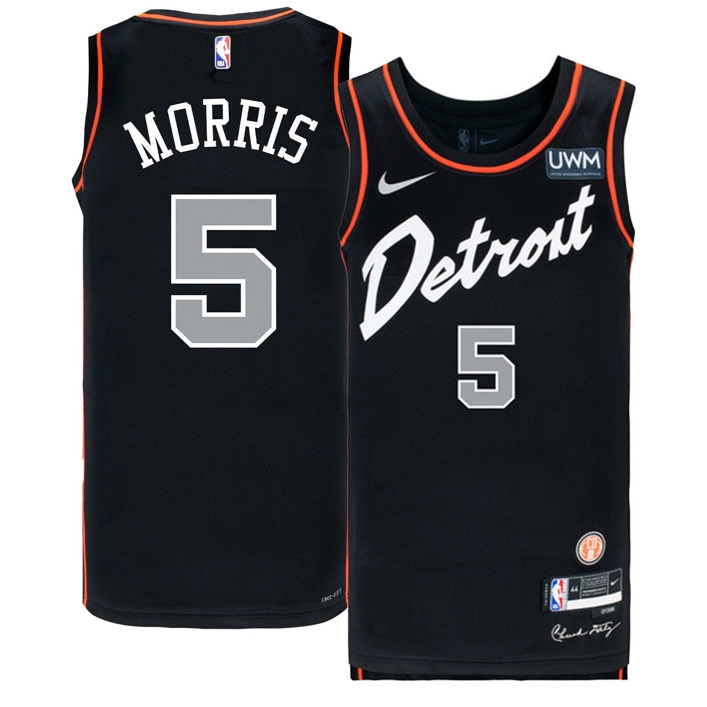 Monte Morris Detroit Pistons 5 Jersey