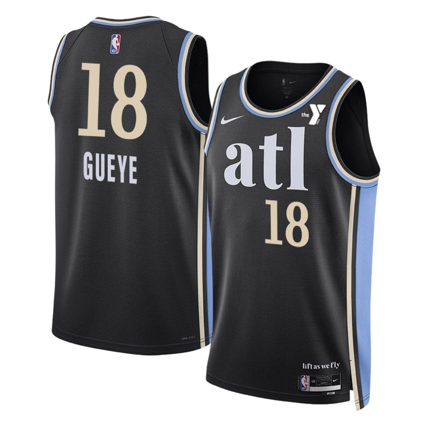 Basketball Mouhamed Gueye Atlanta Hawks 18 Jersey