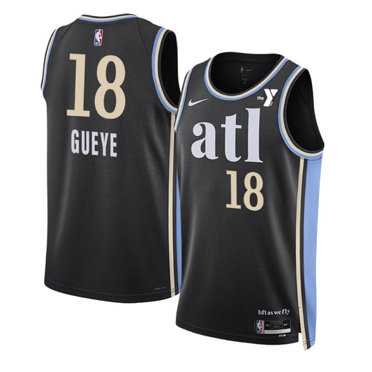 Mouhamed Gueye Atlanta Hawks 18 Jersey