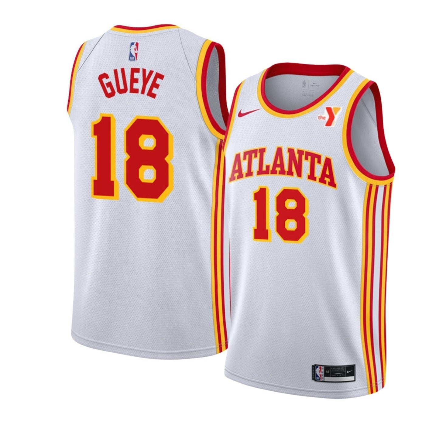 Mouhamed Gueye Atlanta Hawks 18 Jersey