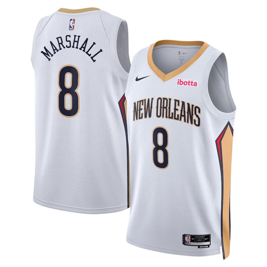 Basketball Naji Marshall New Orleans Pelicans 8 Jersey