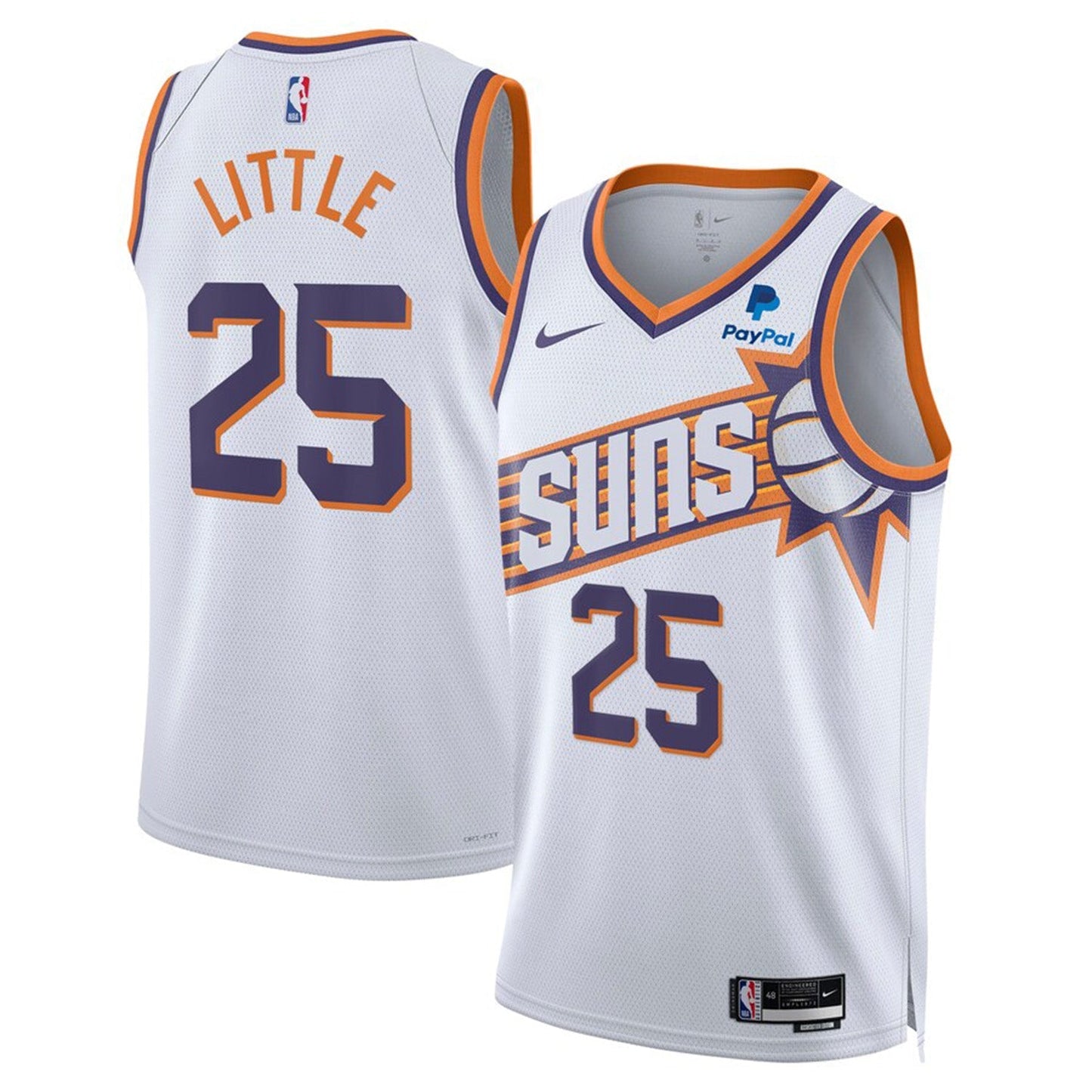 Basketball Nassir Little Phoenix Suns 25 Jersey
