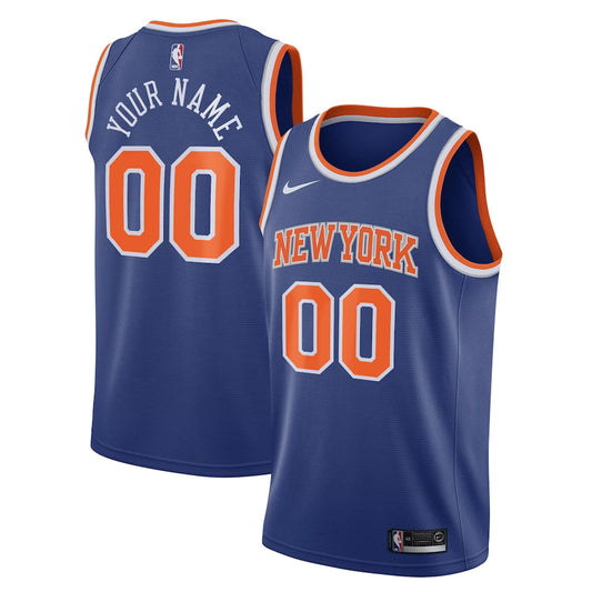 New York Knicks Blank Custom Jersey