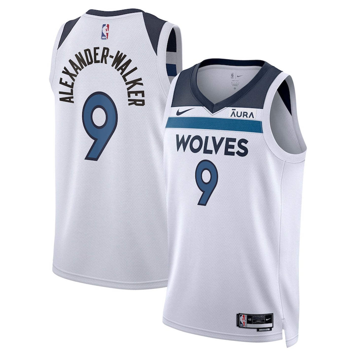 Basketball Nickeil Alexander-Walker Minnesota Timberwolves 9 Jersey