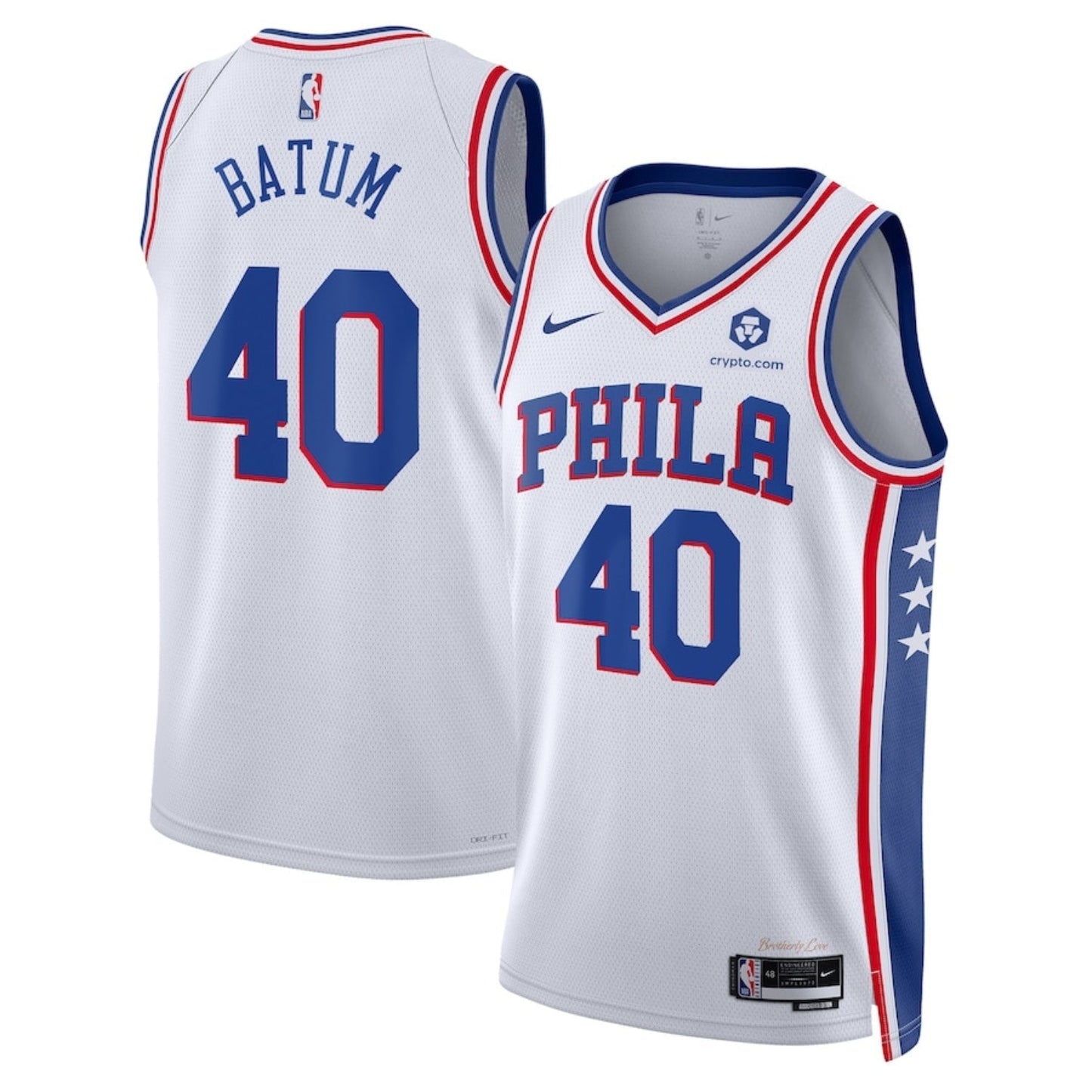 Basketball Nicolas Batum Philadelphia 76ers 40 Jersey
