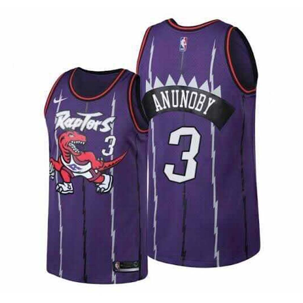 Basketball OG Anunoby Toronto Raptors 3 Jersey