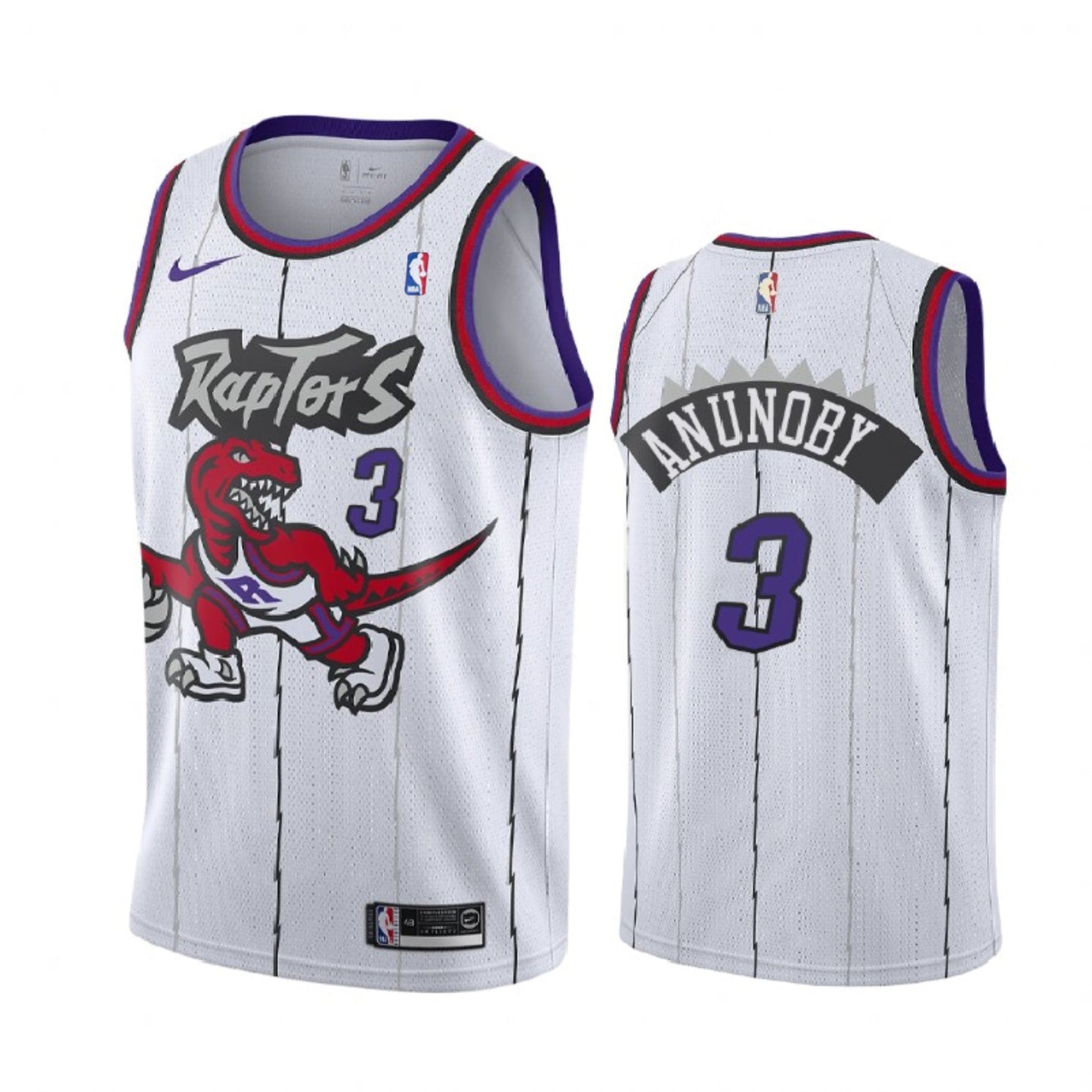 Basketball OG Anunoby Toronto Raptors 3 Jersey