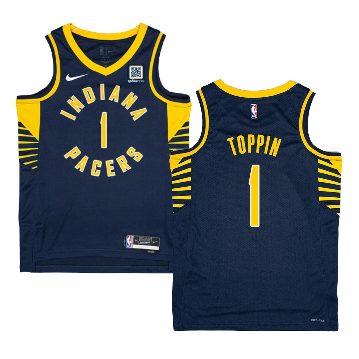 Basketball Obi Toppin Indiana Pacers 1 Jersey