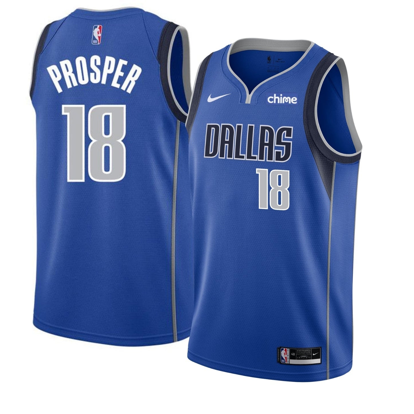 Basketball Olivier Maxence Prosper Dallas Mavericks 18 Jersey
