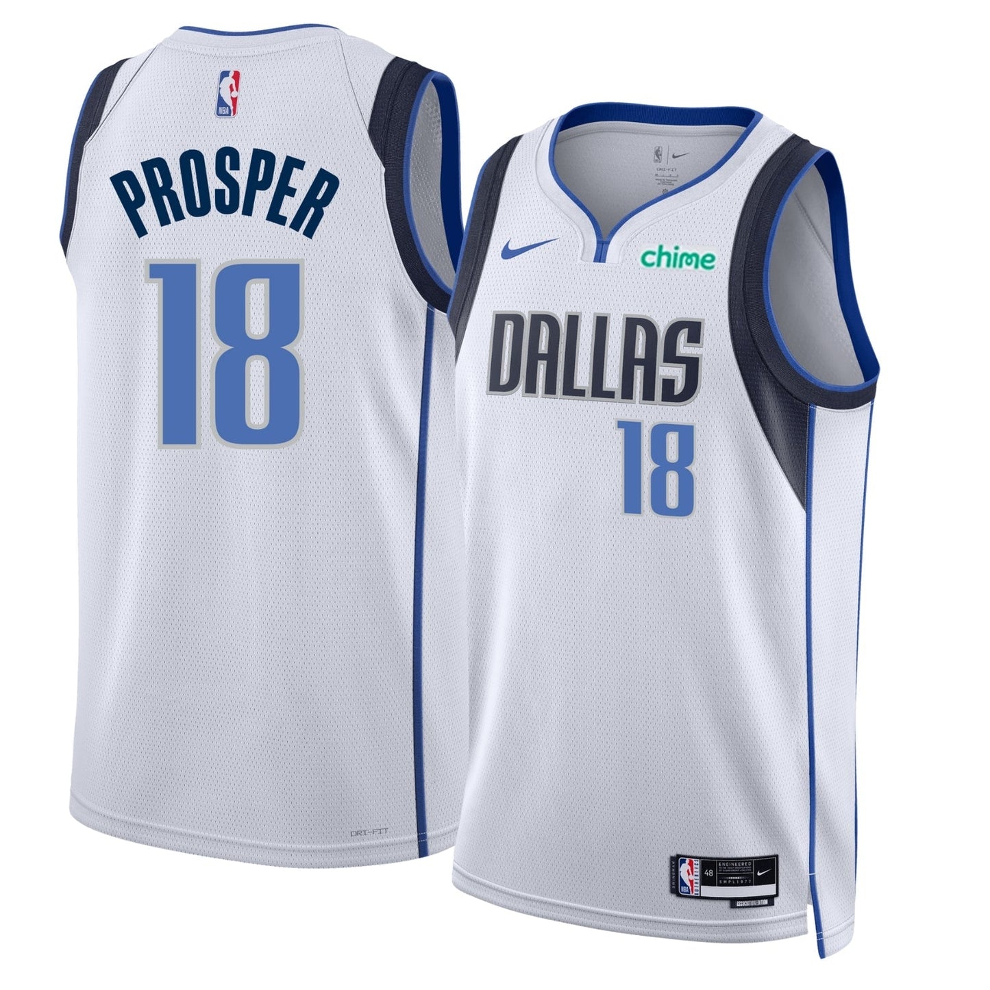 Basketball Olivier Maxence Prosper Dallas Mavericks 18 Jersey