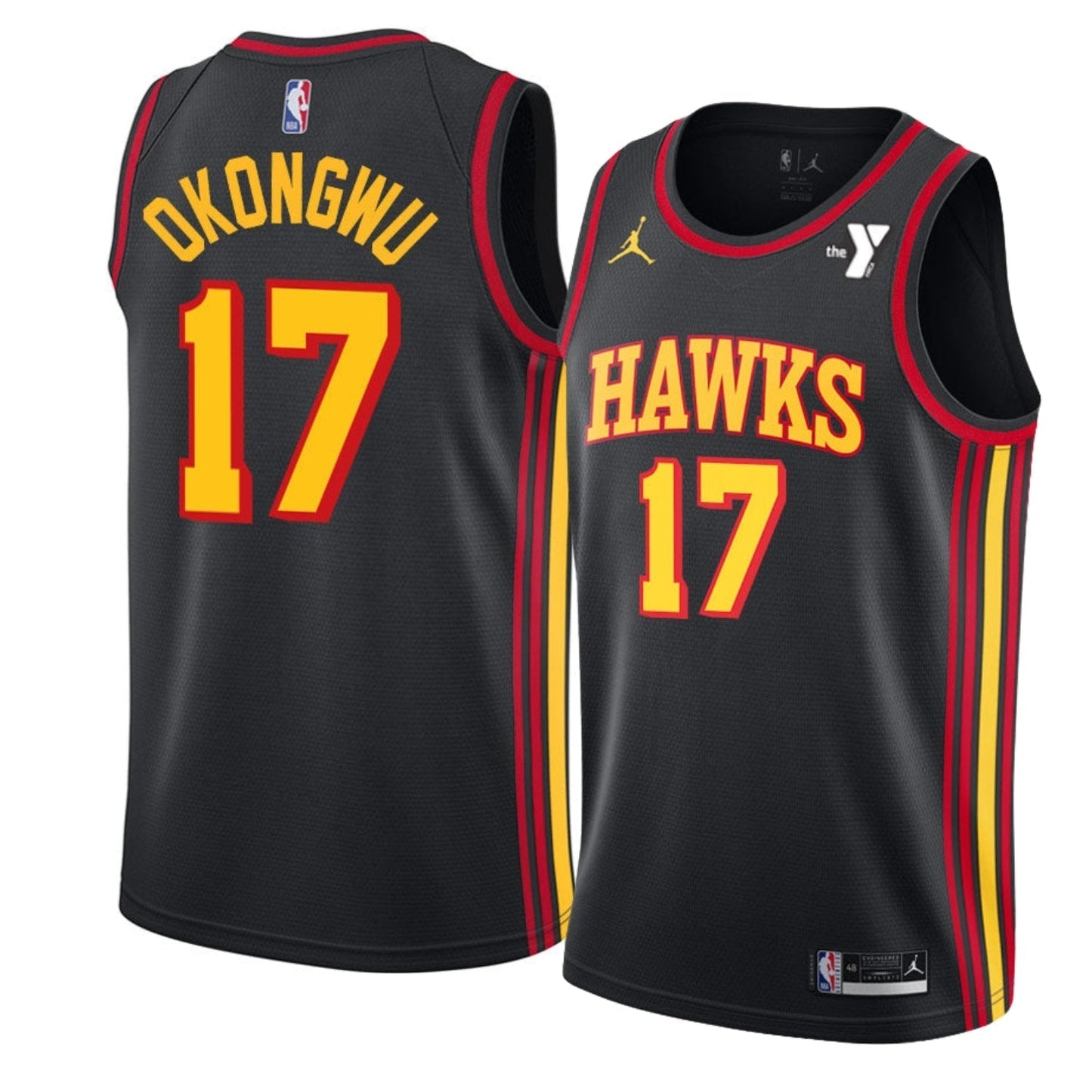 Onyeka Okongwu Atlanta Hawks 17 Jersey