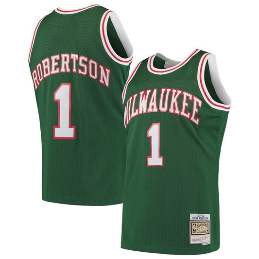 Oscar Robertson Milwaukee Bucks 1 Jersey