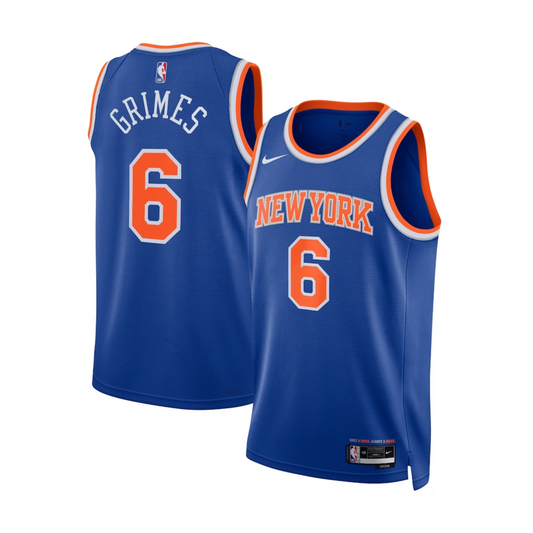 Basketball Quentin Grimes New York Knicks 6 Jersey