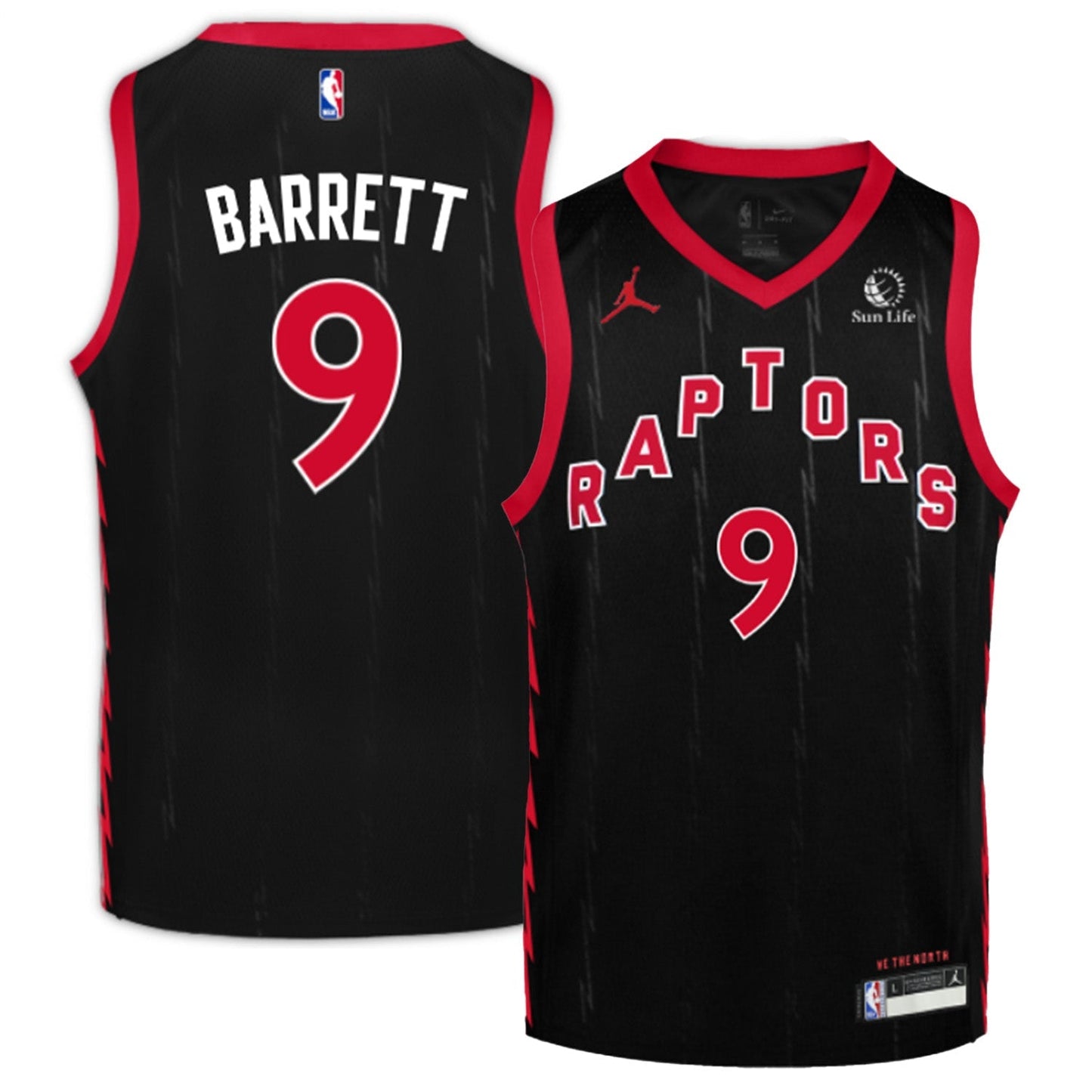 Basketball RJ Barrett Toronto Raptors 9 Jersey