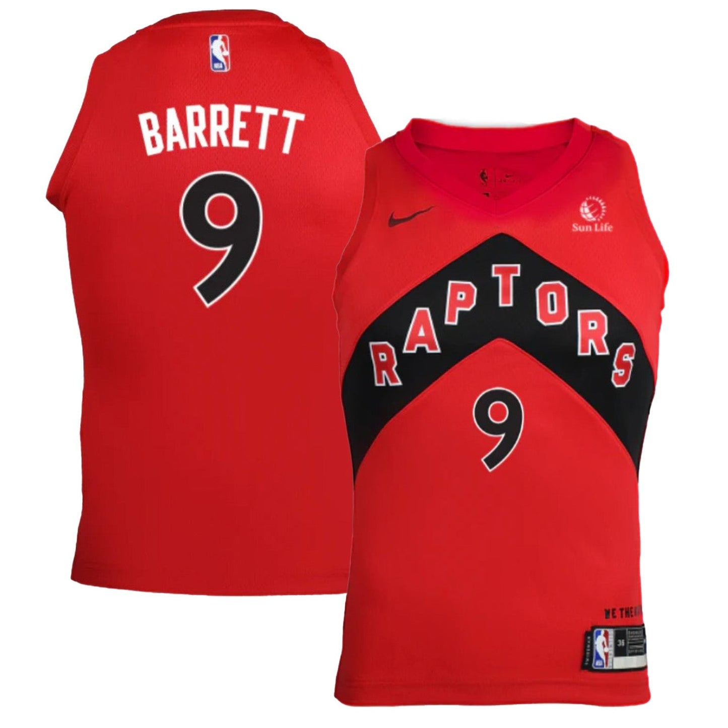 Basketball RJ Barrett Toronto Raptors 9 Jersey