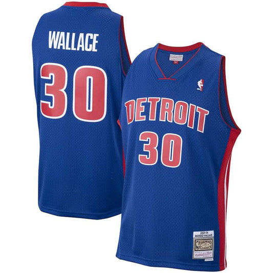 Rasheed Wallace Detroit Pistons 30 Jersey