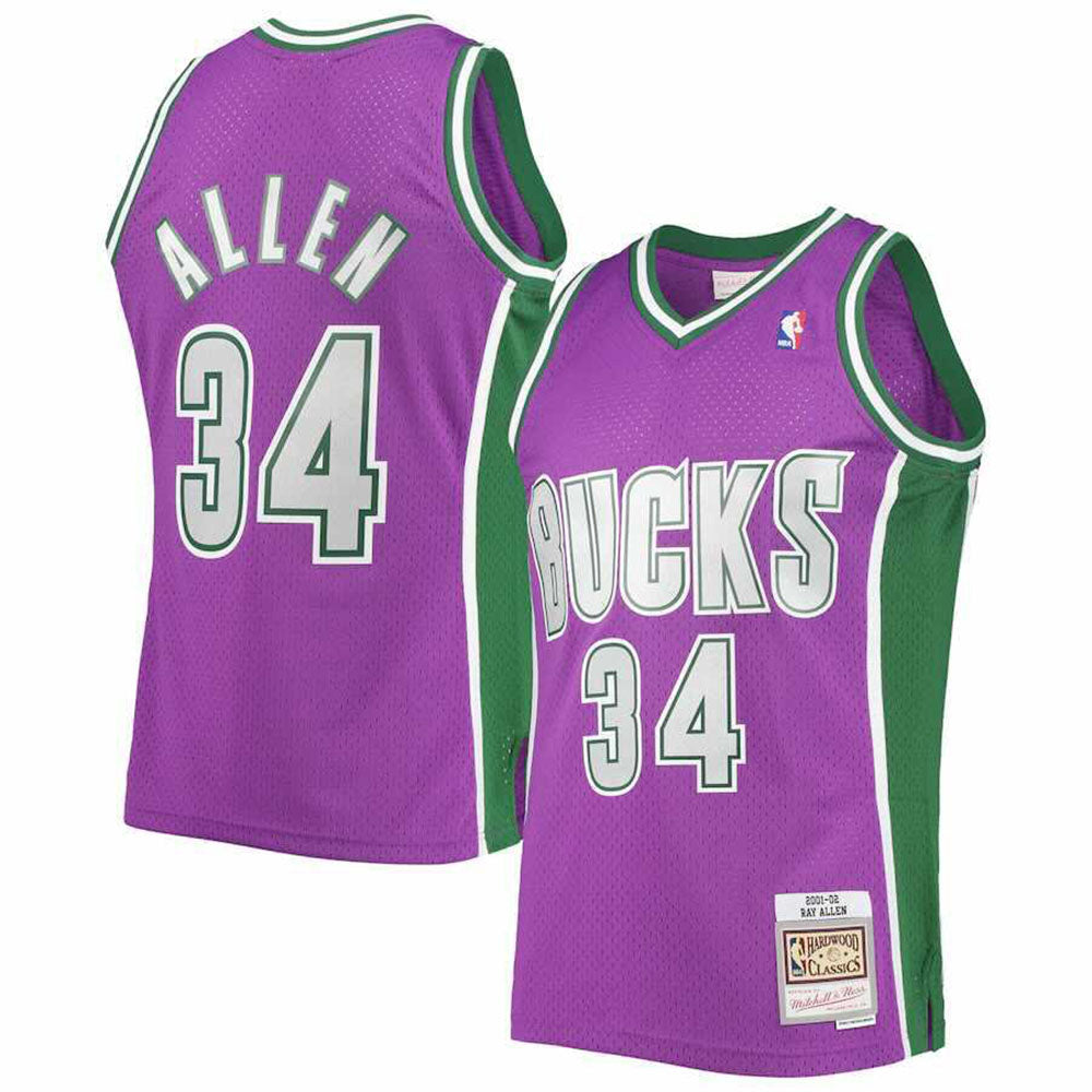 Ray Allen Milwaukee Bucks 34 Jersey