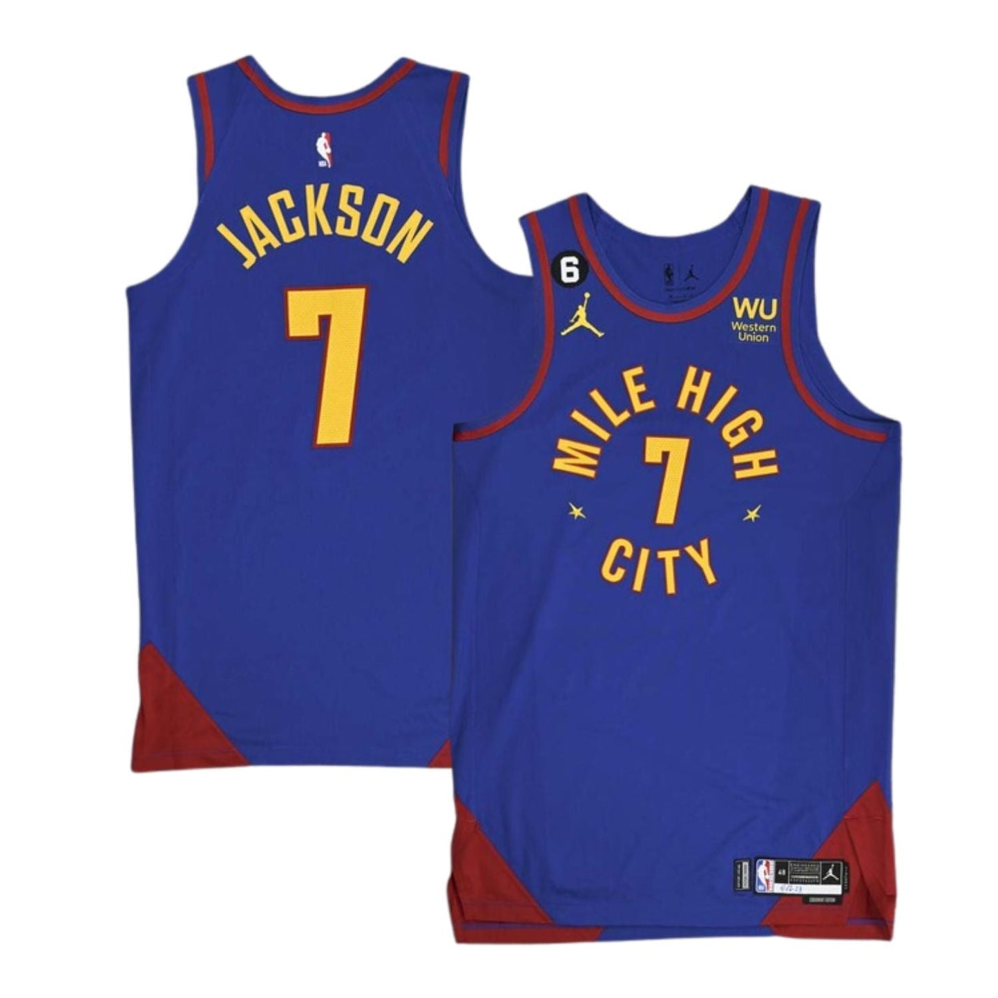 Basketball Reggie Jackson Denver Nuggets 7 Jersey