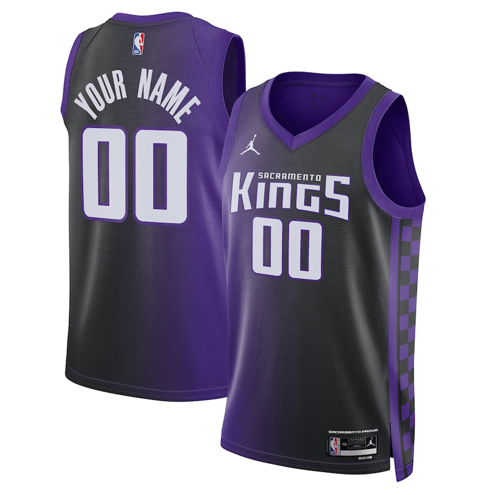 Basketball Sacramento Kings Blank Custom Jersey