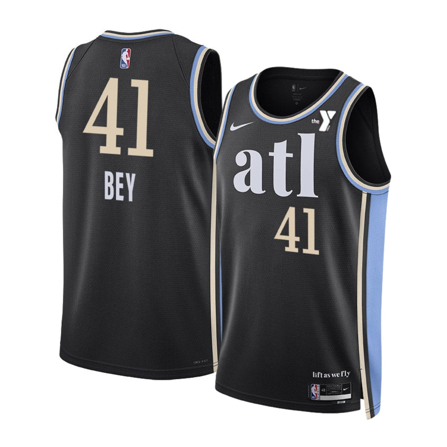 Basketball Saddiq Bey Atlanta Hawks 41 Jersey