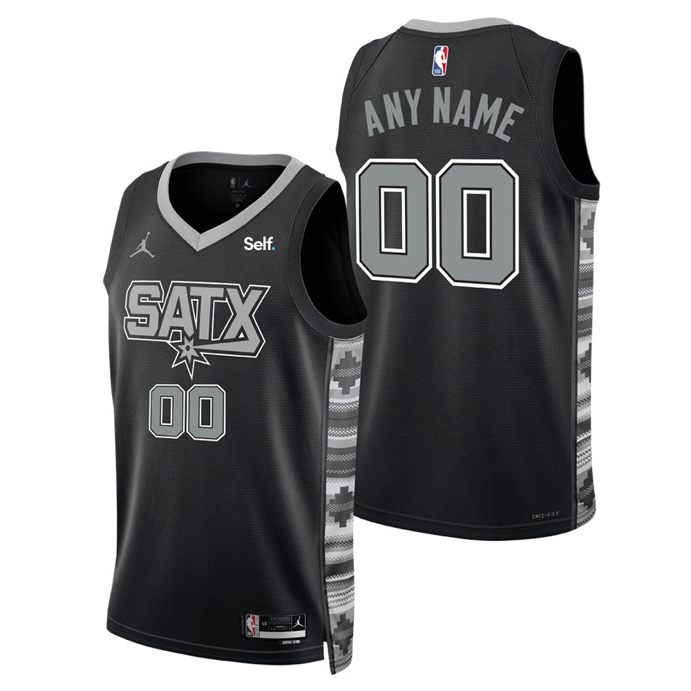 San Antonio Spurs Blank Custom Jersey