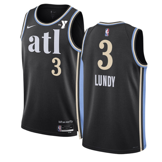 Basketball Seth Lundy Atlanta Hawks 3 Jersey