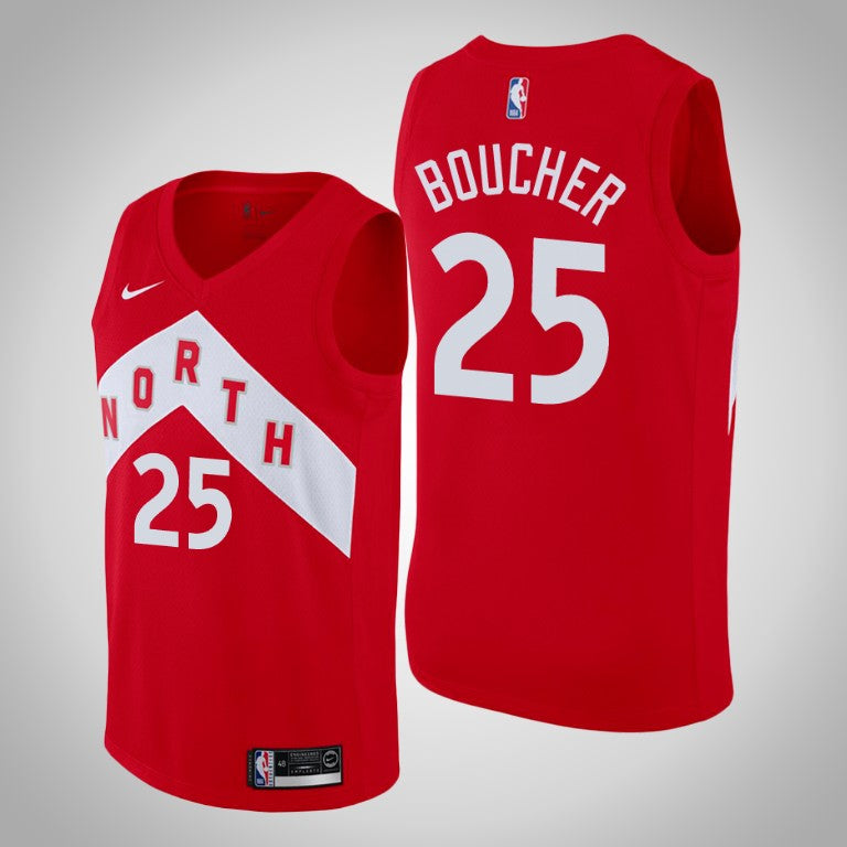 Chris Boucher Toronto Raptors 25 Jersey