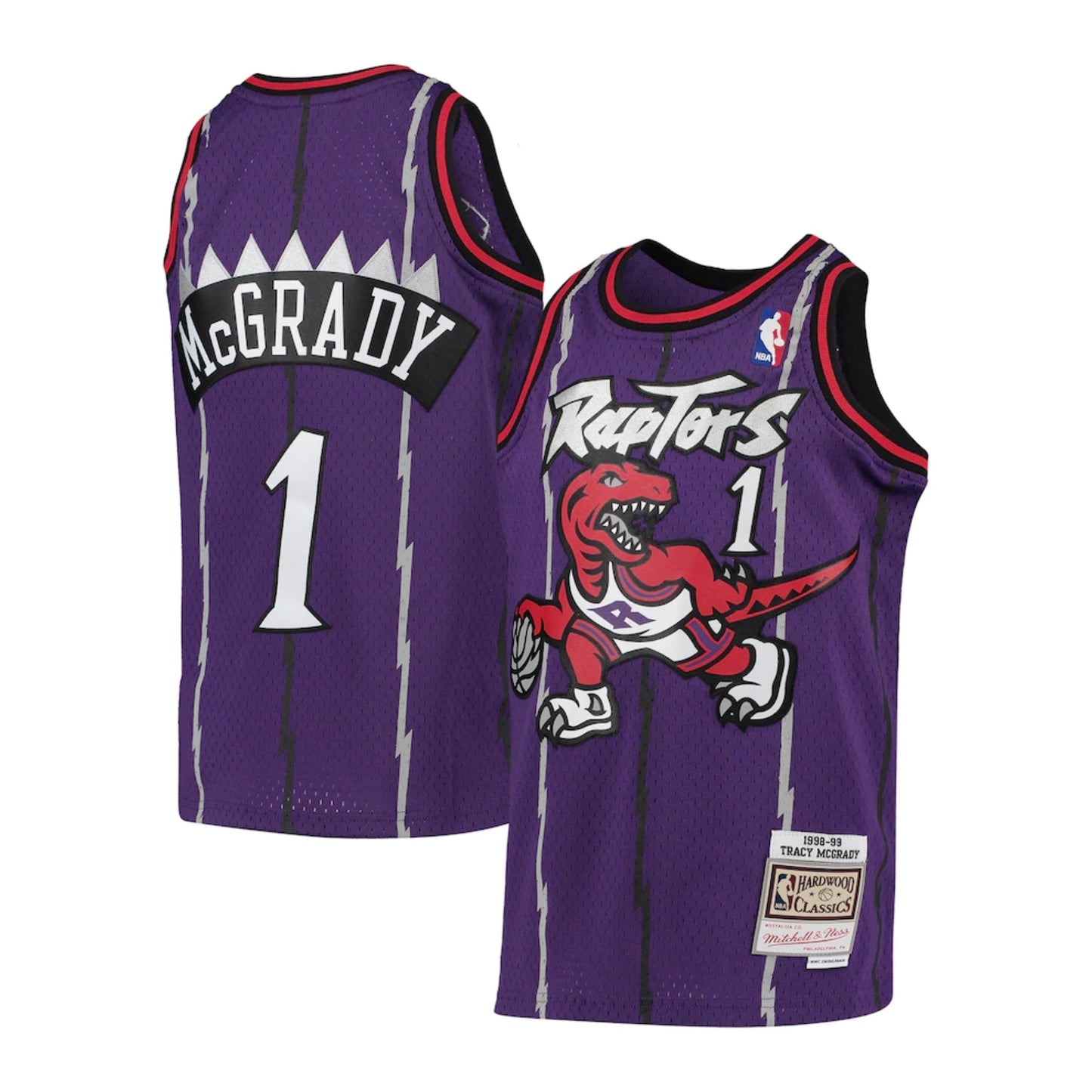 Basketball Toronto Raptors Tracy McGrady 1 Jersey