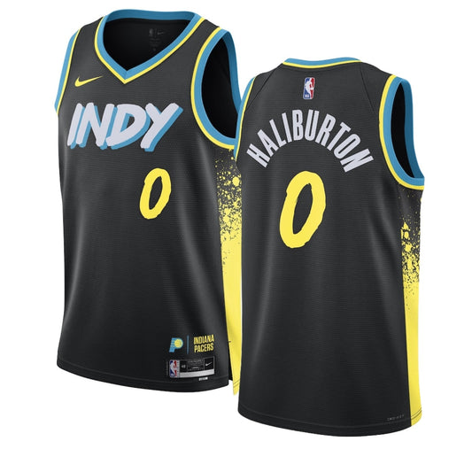 Basketball Tyrese Haliburton Indiana Pacers 0 Jersey