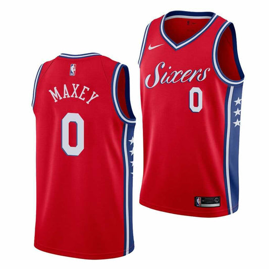 Basketball Tyrese Maxey Philadelphia 76ers 0 Jersey