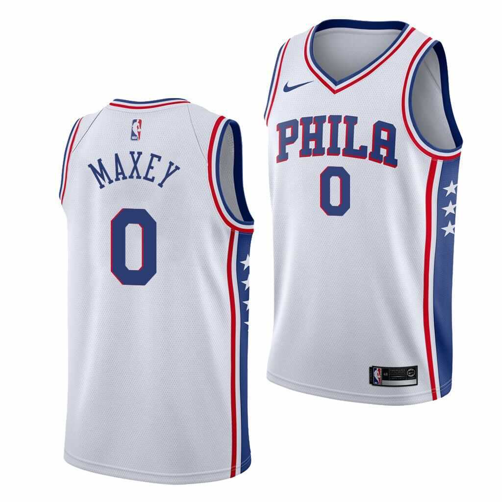 Tyrese Maxey Philadelphia 76ers 0 Jersey