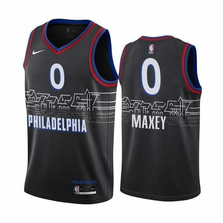 Tyrese Maxey Philadelphia 76ers 0 Jersey