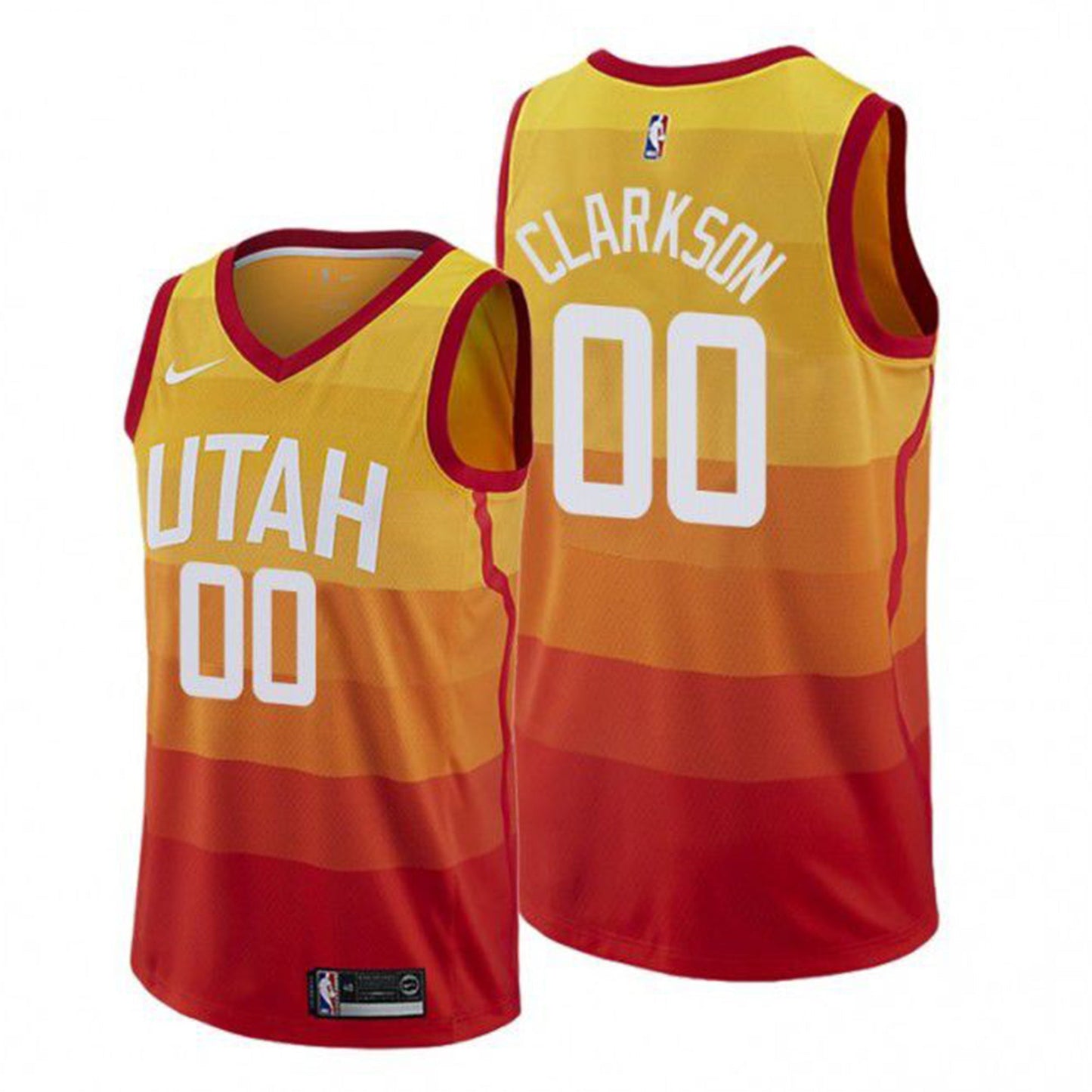 Basketball Jordan Clarkson Utah Jazz 00 Jersey