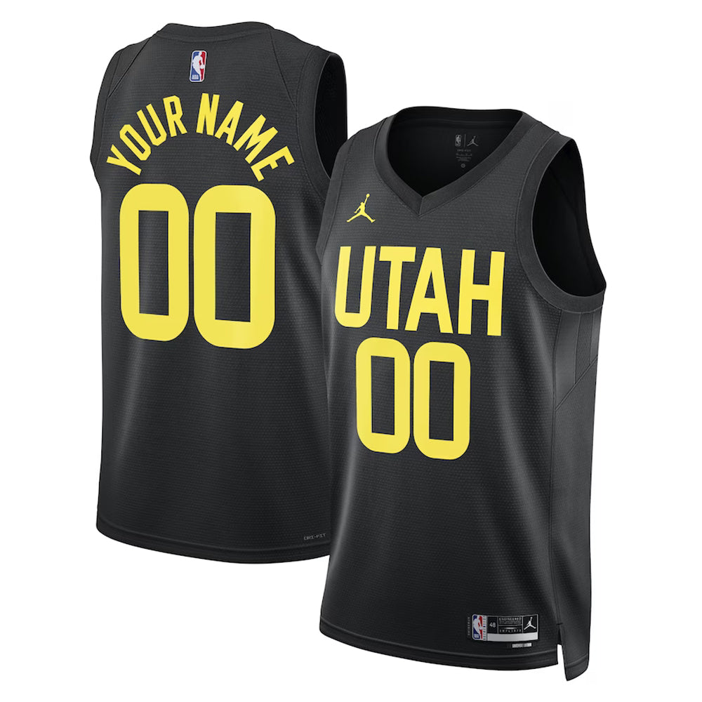 Utah Jazz Blank Custom Jersey