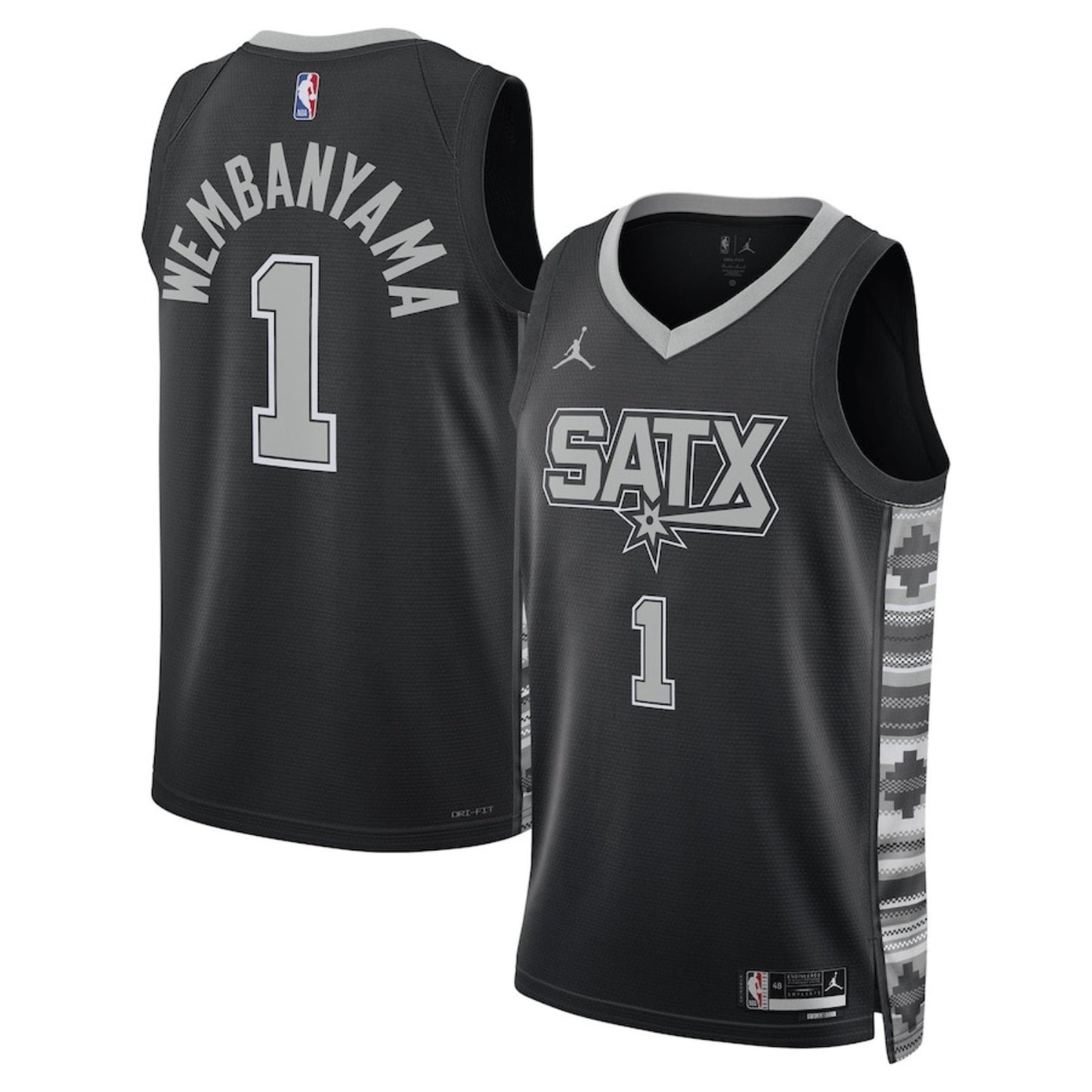 Basketball Victor Wembanyama San Antonio Spurs 1 Jersey