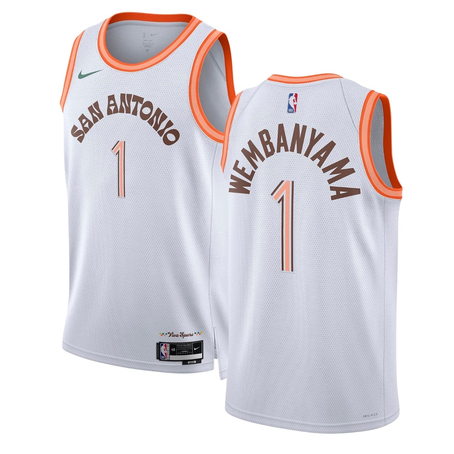 Basketball Victor Wembanyama San Antonio Spurs 1 Jersey