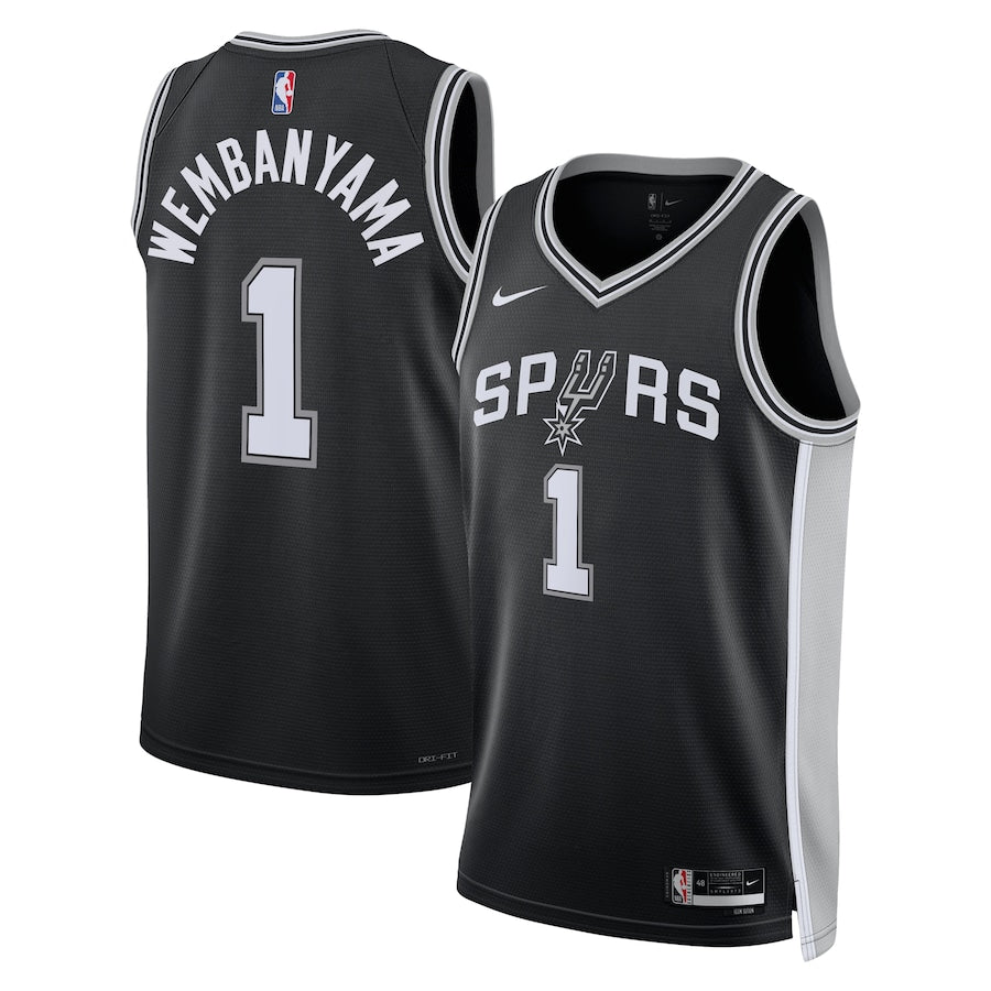Basketball Victor Wembanyama San Antonio Spurs 1 Jersey