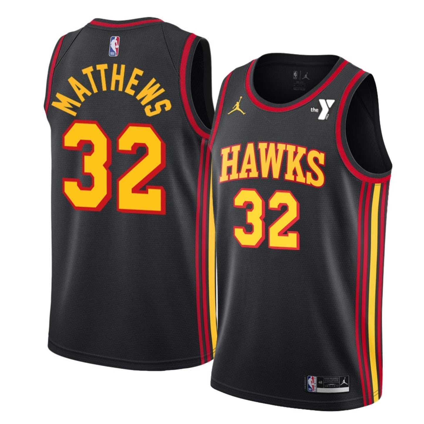 Basketball Wesley Matthews Atlanta Hawks 32 Jersey