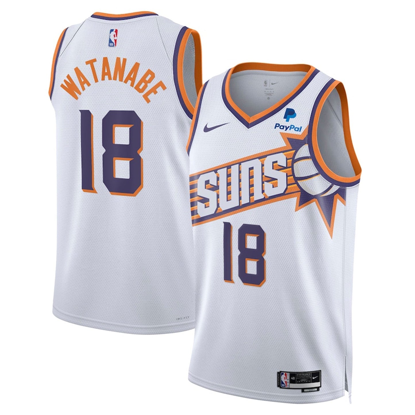 Basketball Yuta Watanabe Phoenix Suns 18 Jersey