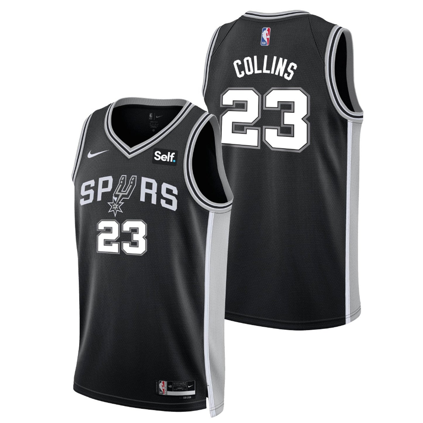 Basketball Zach Collins San Antonio Spurs 23 Jersey