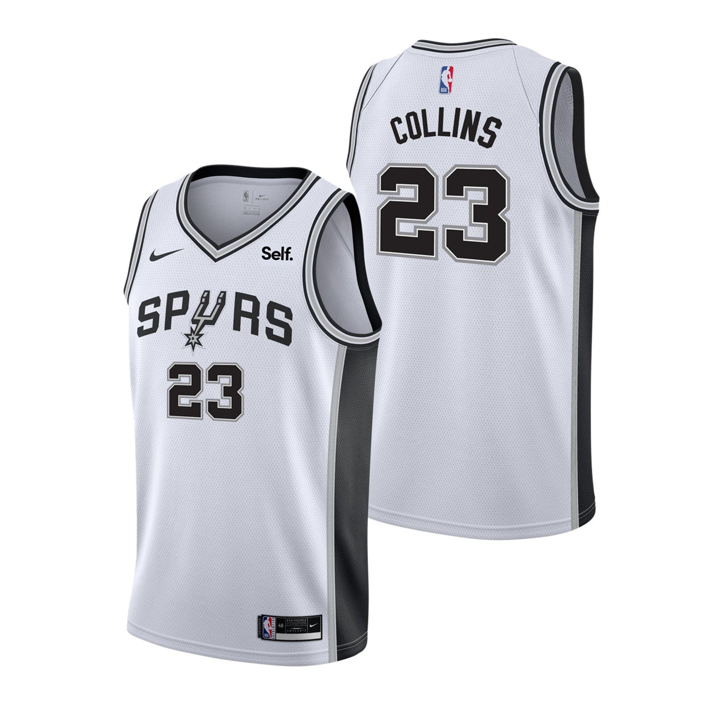 Basketball Zach Collins San Antonio Spurs 23 Jersey